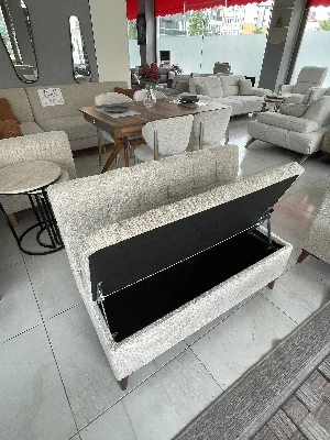 110 cm sandıklı balkon koltuğu