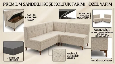 Sandıklı Mutfak ve Balkon Köşesi