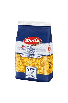 Mutlu Sade Yüksük Makarna 500 gr