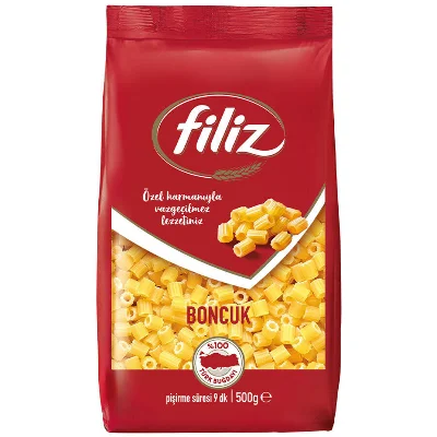 FİLİZ Sade Boncuk Makarna 500 gr