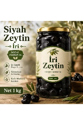 Genel Markalar İri Siyah Zeytin