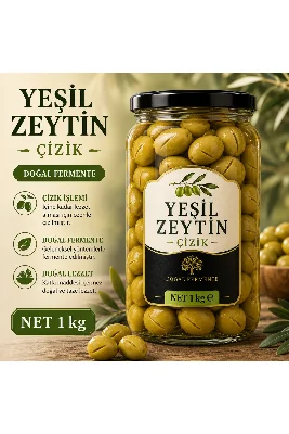 Genel Markalar Çizik Yeşil Zeytin