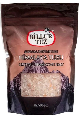 Billur Sofrada Öğütme Himalaya Tuzu Doypack 500 g