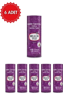 Billur Mineralli İyotlu Sofra Tuzu 500 g