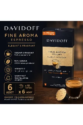 Davidoff Fine Aroma Espresso Kapsül Kahve 10’lu