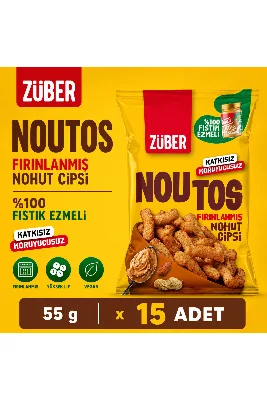 Züber Fıstık Ezmeli Nohut Cipsi
