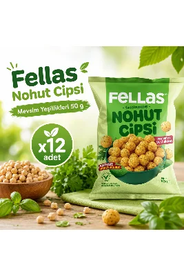 Fellas Nohut Cipsi Mevsim Yeşillikleri