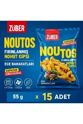 Züber Fırınlanmış Nohut Cipsi Ege Baharatları
