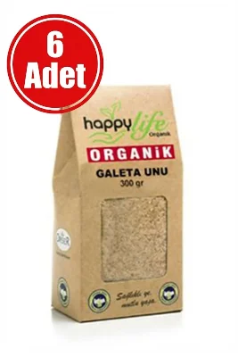 Happy Life Organik Galeta Unu 300 g