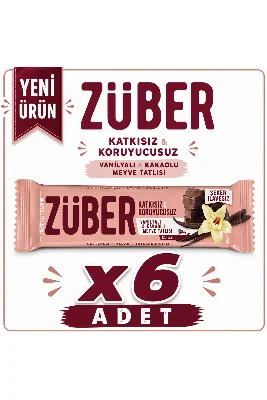 Züber Vanilyalı Kakaolu Bar