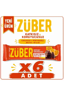 Züber Kakao ve Portakallı Meyve Bar