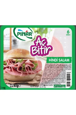 Pınar Aç Bitir Hindi Salam 60 g
