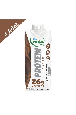 Pınar Protein Kakaolu Süt 500 ml x4