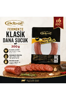 İkbal Klasik Dana Sucuk 300 g