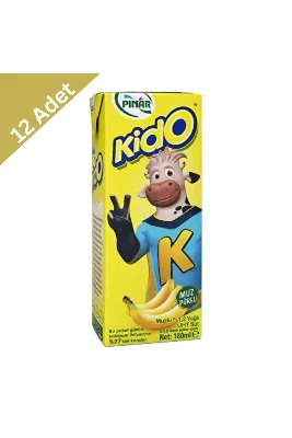 Pınar Kido Muzlu Süt 180 ml x12