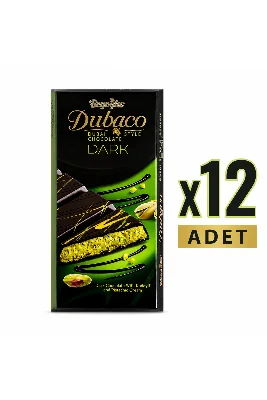 Beyoğlu Dubaco Antep Fıstık Kremalı Bitter Çikolata 100 g
