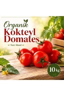 Organik Kokteyl Domates 10 kg
