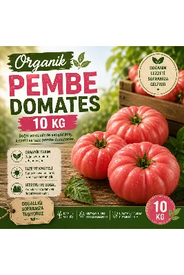 Organik Pembe Domates 10 kg