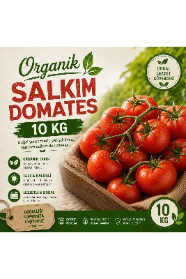 Organik Salkım Domates 10 kg