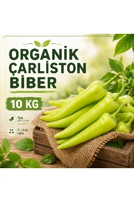Organik Çarliston Biber 10 kg