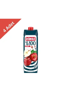 Dimes %100 Elma Meyve Suyu