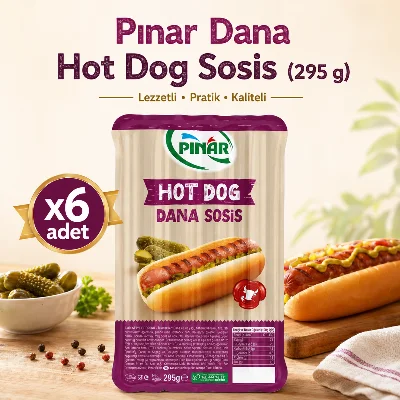 Pınar Dana Hot Dog Sosis