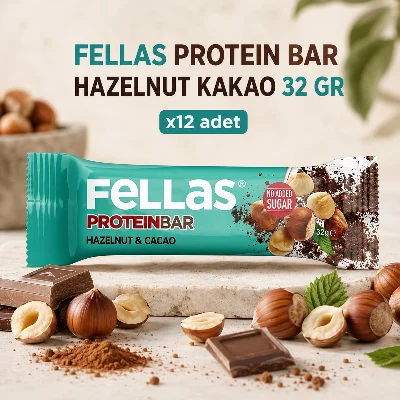 Fellas Optimum Fındıklı Kakaolu Protein Bar