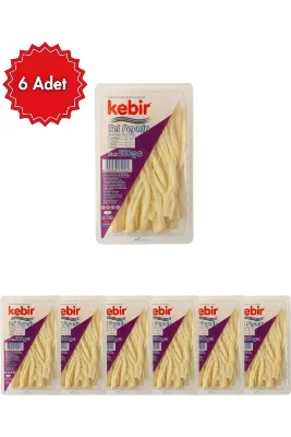 Kebir Tam Yağlı Tel Peyniri 500 g x6