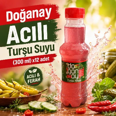 Doğanay Acılı Turşu Suyu 300 ml x12