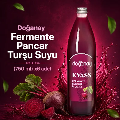 Doğanay Fermente Pancar Turşu Suyu 750 ml x6