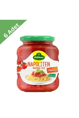 Kühne Napoliten Makarna Sosu 370 ml x6