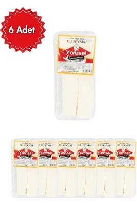 Yöresel Tam Yağlı Dil Peyniri 250 g x6