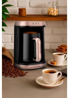 Awox Kafija Türk Kahvesi Makinesi Rose Gold
