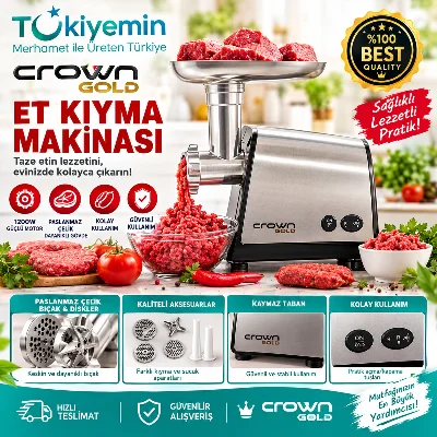 ET KIYMA MAKİNASI CROWN