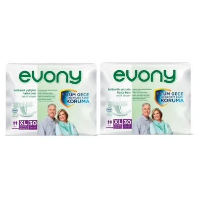 EVONY Xl Hasta Bezi Ekstra Büyük Boy 30’Lu 60 Adet