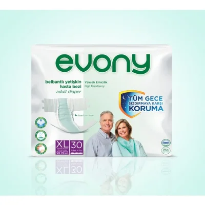 Evony Bel Bantlı Hasta Bezi XL