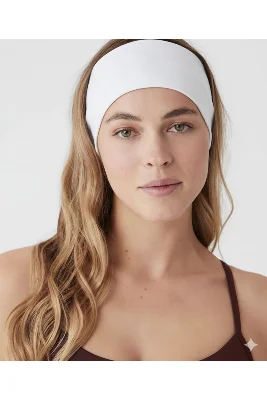 BEYAZ- Yoga Saç Bandı Bandana (Aloyazılı) SAÇ BANTI - BANDANA 1 adet