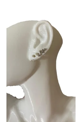 TAŞLI YILAN TASARIM KIKIRDAK TRAGUS HELİX PEARSİNG KÜPE