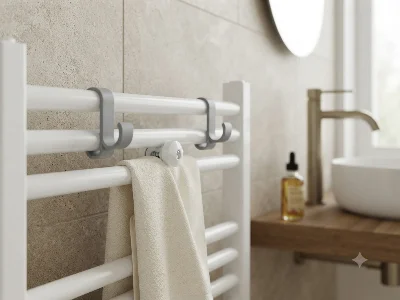 Modern Havlupan Askısı 2'li Set