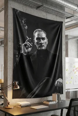 Atatürk Duvar Örtüsü Halısı 65x40 70x100 100x150 140x200