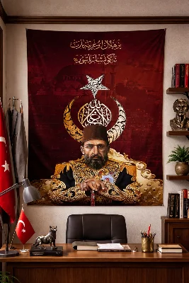 Sultan Abdülhamit Han Duvar Örtüsü