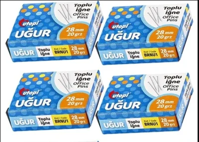 Brons Toplu İğne 28 mm 20 gr 4'lü