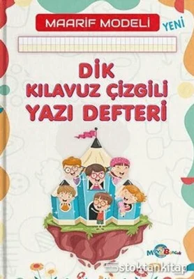 Dik Klavuz Çizgili Yazı Defteri