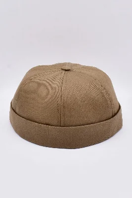Takke Şapka %100 Pamuk Katlamalı Cap