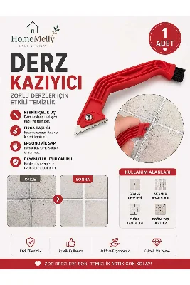 Derz Temizleyici Kazıyıcı Aparat | Fayans Arası Temizlik Için Manuel Derz Kazıma Aracı