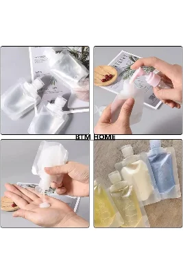 3 Adet Pratik Doldurulabilir Sıvı Seyahat Kiti 100 ML