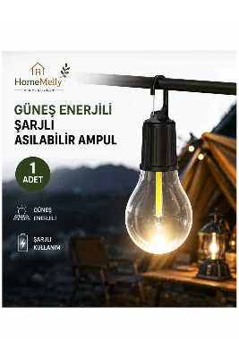 USB Şarjlı Taşınabilir LED Lambası – Güçlü Işık, Çok Fonksiyonlu