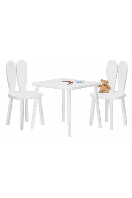 Full Beyaz Oyun Masası-Aktivite Masası-Çalışma Masası-Etkinlik Masası-Ahşap 1 Sandalyeli Çocuk Masa Sandalye Takımı