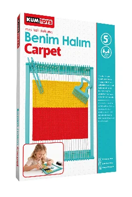 Kumtoys Benim Halım Carpet Mini Halı Kilim Dokuma Tezgahı Kutulu