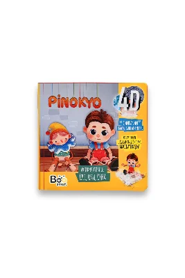 Pinokyo Çocuk Kitabı Canlanan Kitap Pedagog Onaylı Canlanan Masal Kahramanları 4D